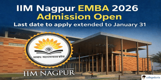 IIM Nagpur Begins Admission 2026 for Executive MBA (Hybrid); Apply By Jan 31 @iimnagpur.ac.in